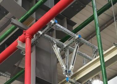 通海该抗震支架的整体式支吊架结构协调性好